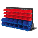 Sealey TPS1218 30 Bin Bench Mounting Storage System