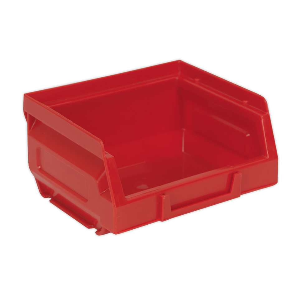 Sealey TPS124R Plastic Storage Bin 105 x 85 x 55mm - Red - Pack of 24