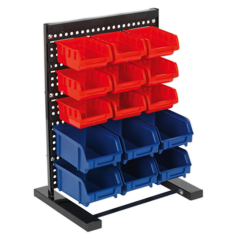 Sealey TPS1569 15 Bin Bench Mounting Storage System