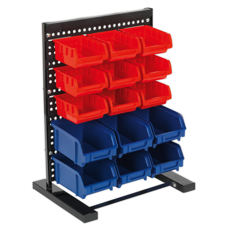 Sealey TPS1569 15 Bin Bench Mounting Storage System