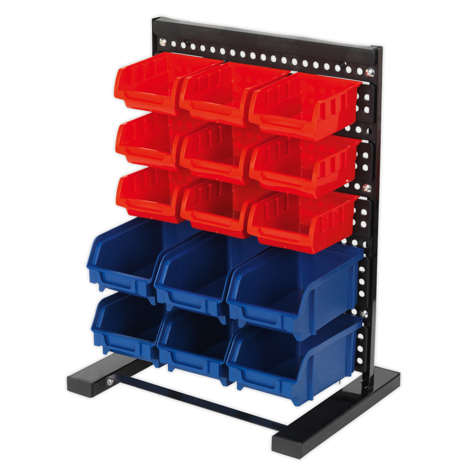 Sealey TPS1569 15 Bin Bench Mounting Storage System