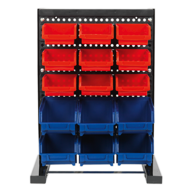 Sealey TPS1569 15 Bin Bench Mounting Storage System