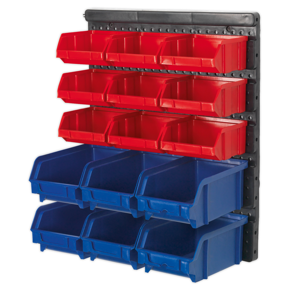 Sealey TPS1569WM 15 Bin Wall Mounting Storage System
