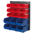Sealey TPS1569WM 15 Bin Wall Mounting Storage System