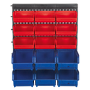 Sealey TPS1569WM 15 Bin Wall Mounting Storage System