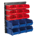 Sealey TPS1569WM 15 Bin Wall Mounting Storage System