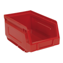 Sealey TPS224R Plastic Storage Bin 105 x 165 x 85mm - Red - Pack of 24