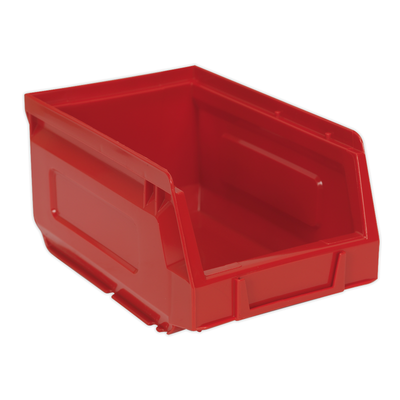 Sealey TPS224R Plastic Storage Bin 105 x 165 x 85mm - Red - Pack of 24