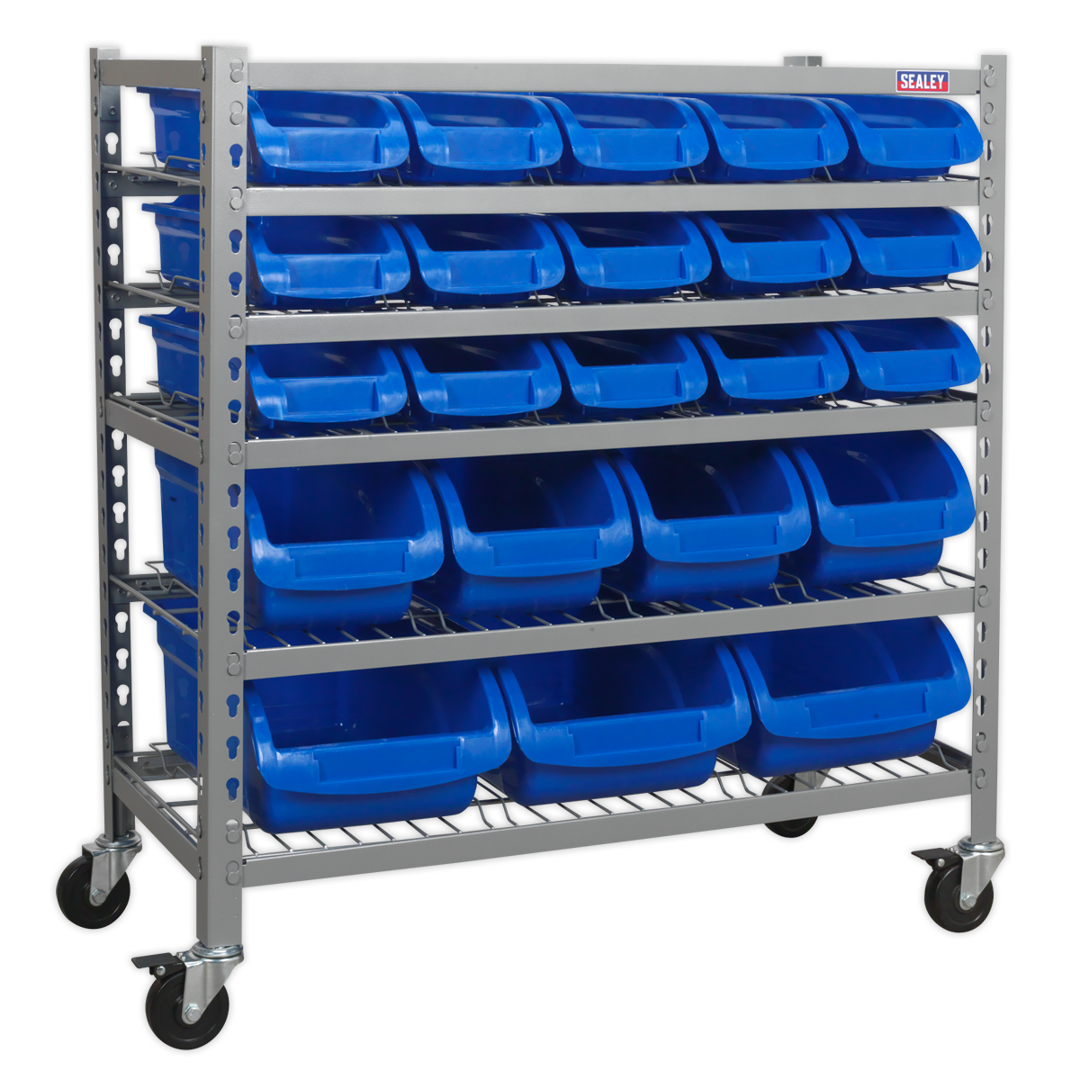 Sealey TPS22 22 Bin Mobile Storage System