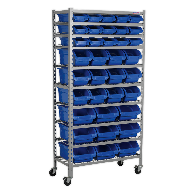 Sealey TPS36 36 Bin Mobile Storage System