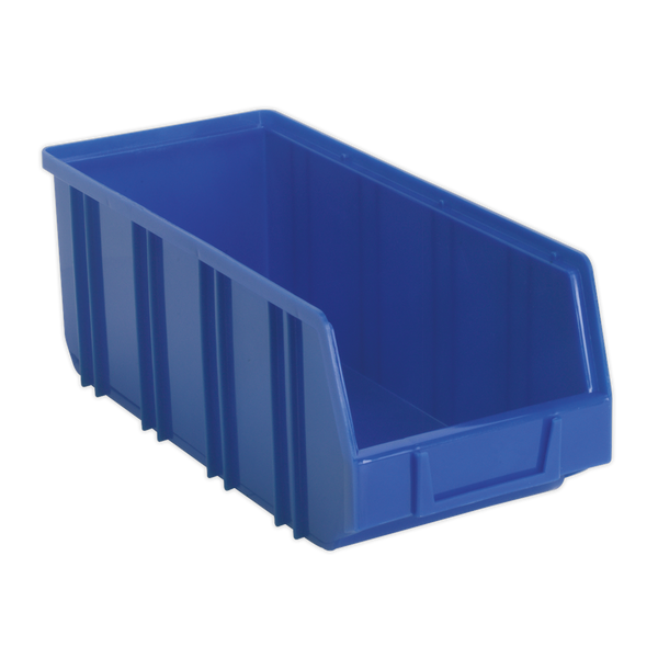 Sealey TPS3D 145 x 335 x 125mm Deep Plastic Storage Bin - Blue - Pack of 16