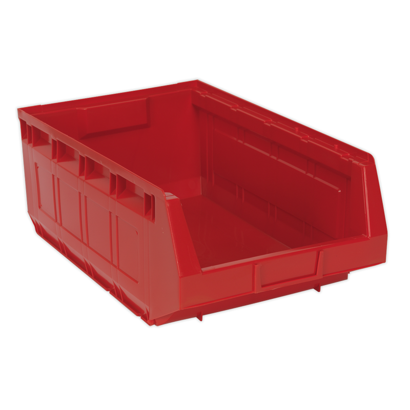 Sealey TPS56R 310 x 500 x 190mm Plastic Storage Bin - Red - Pack of 6