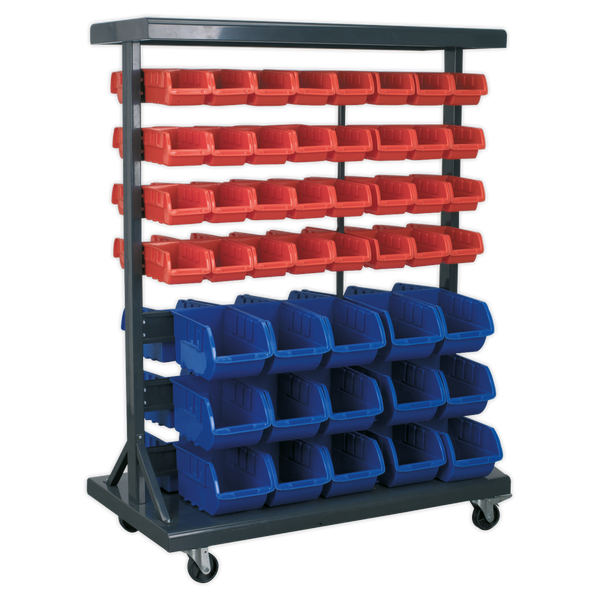 Sealey TPS94 94 Bin Mobile Storage System