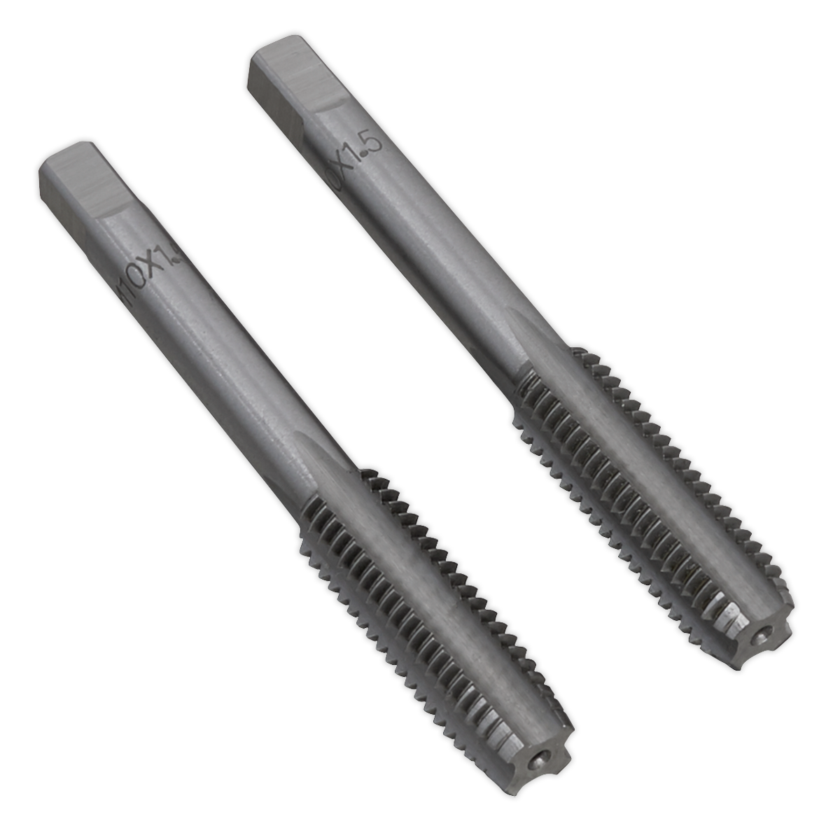 Sealey TSM10 2pc M10 x 1.5mm Tap Set (Taper & Plug)