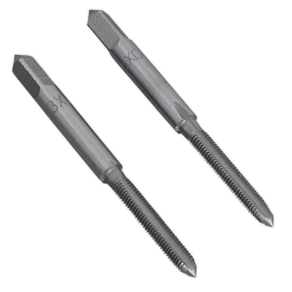 Sealey TSM3 2pc M3 x 0.5mm Tap Set (Taper & Plug)