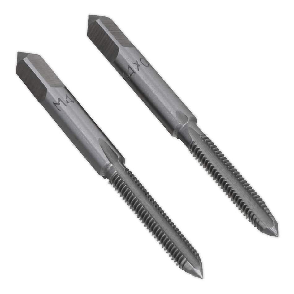 Sealey TSM4 2pc M4 x 0.7mm Tap Set (Taper & Plug)