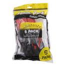 Sealey TSP125L/6 Nitrile Foam Gloves (Large) - Pack of 6 Pairs