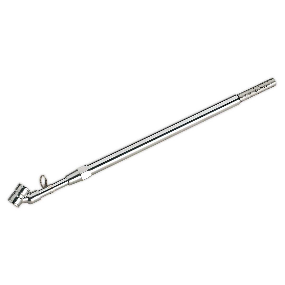 Sealey TST/PG3 Universal Deluxe Tyre Pressure Gauge with Twin Push-On Connector