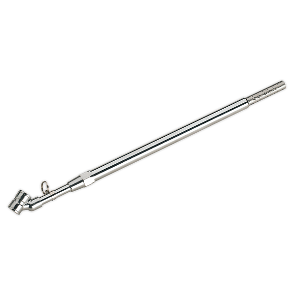 Sealey TST/PG3 Universal Deluxe Tyre Pressure Gauge with Twin Push-On Connector