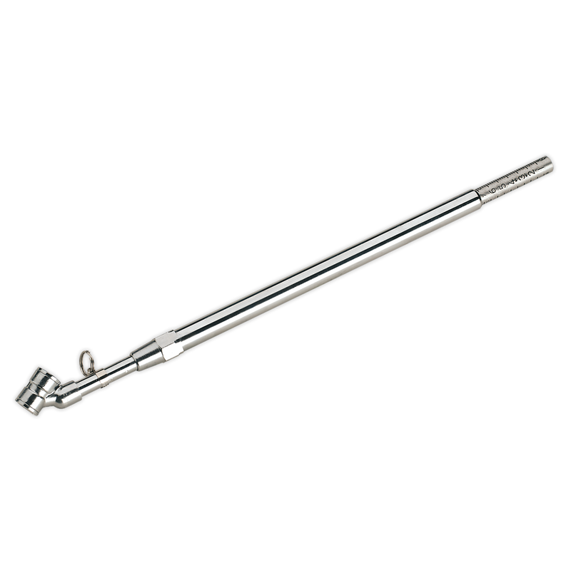 Sealey TST/PG3 Universal Deluxe Tyre Pressure Gauge with Twin Push-On Connector
