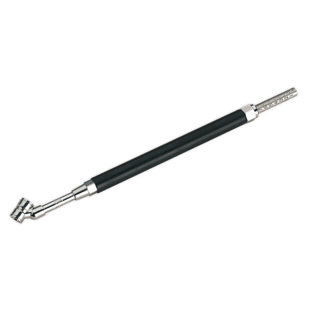Sealey TST/PG4 Universal Deluxe Tyre Pressure Gauge with Twin Push-On Connector