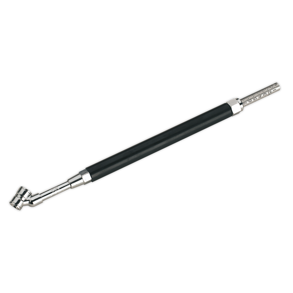 Sealey TST/PG4 Universal Deluxe Tyre Pressure Gauge with Twin Push-On Connector