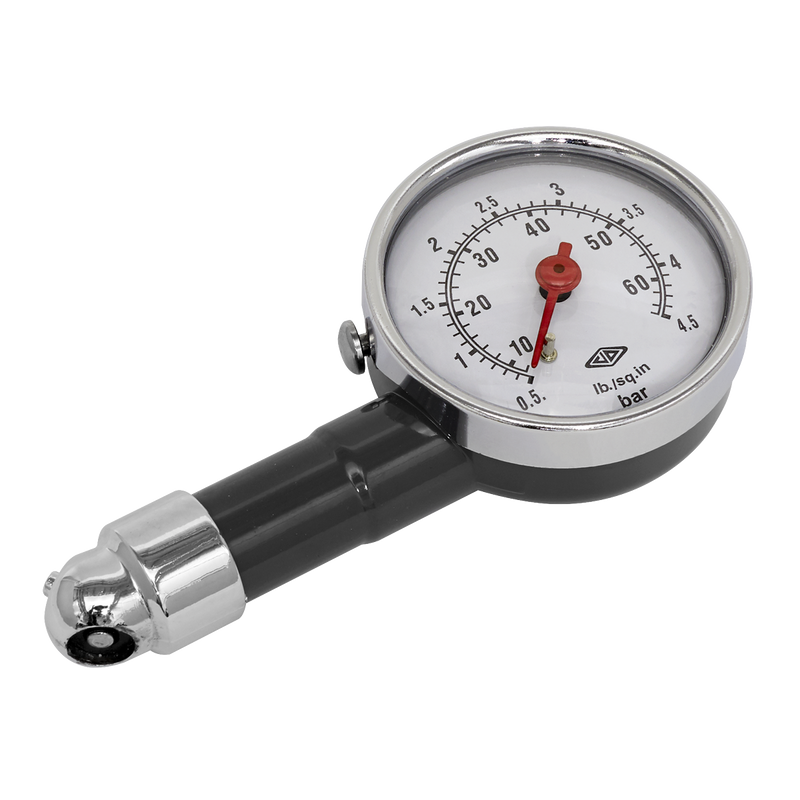 Sealey TST/PG97 Dial Type Tyre Pressure Gauge