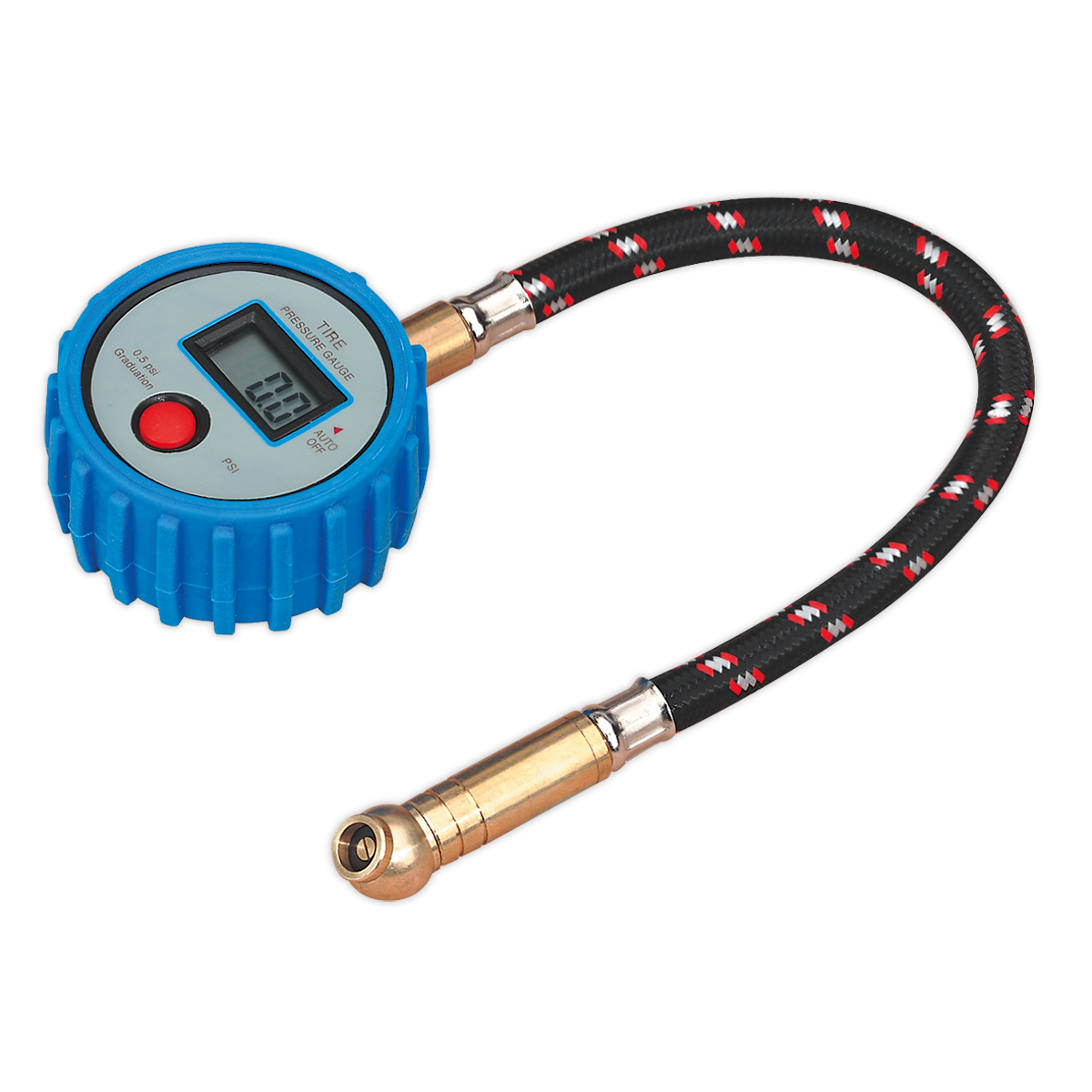 Sealey TST/PG981 Digital Tyre Pressure Gauge with Leader Hose & Quick Release