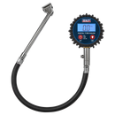 Sealey TST003 Digital Tyre Pressure Gauge with Twin Push-On Connector