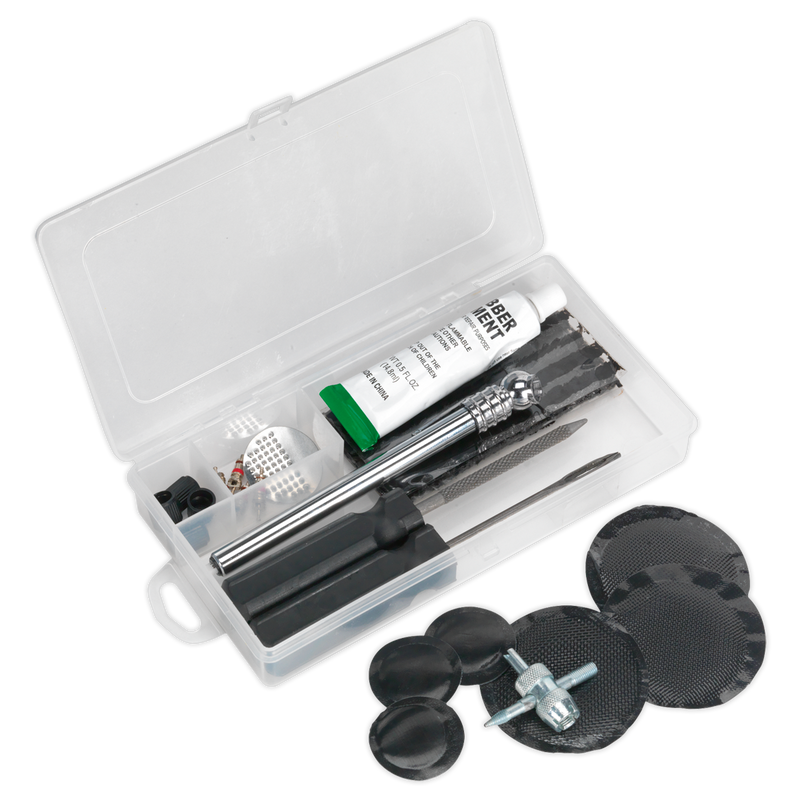 Sealey TST09 Temporary Puncture Repair & Service Kit