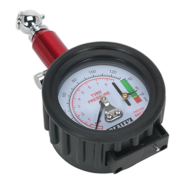 Sealey TSTPDG01 Tyre Pressure & Tyre Tread Depth Gauge