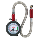 Sealey TSTPDG02 Tyre Pressure & Tread Depth Gauge with Flexible Hose