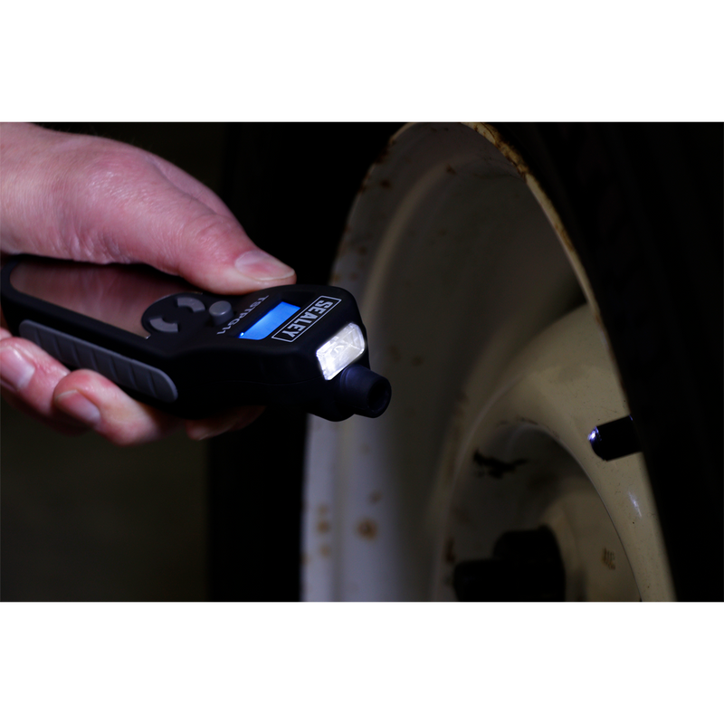 Sealey TSTPG11 Digital Tyre Pressure & Tread Depth Gauge