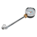 Sealey TSTPG34 Tyre Pressure Gauge with Twin Connector