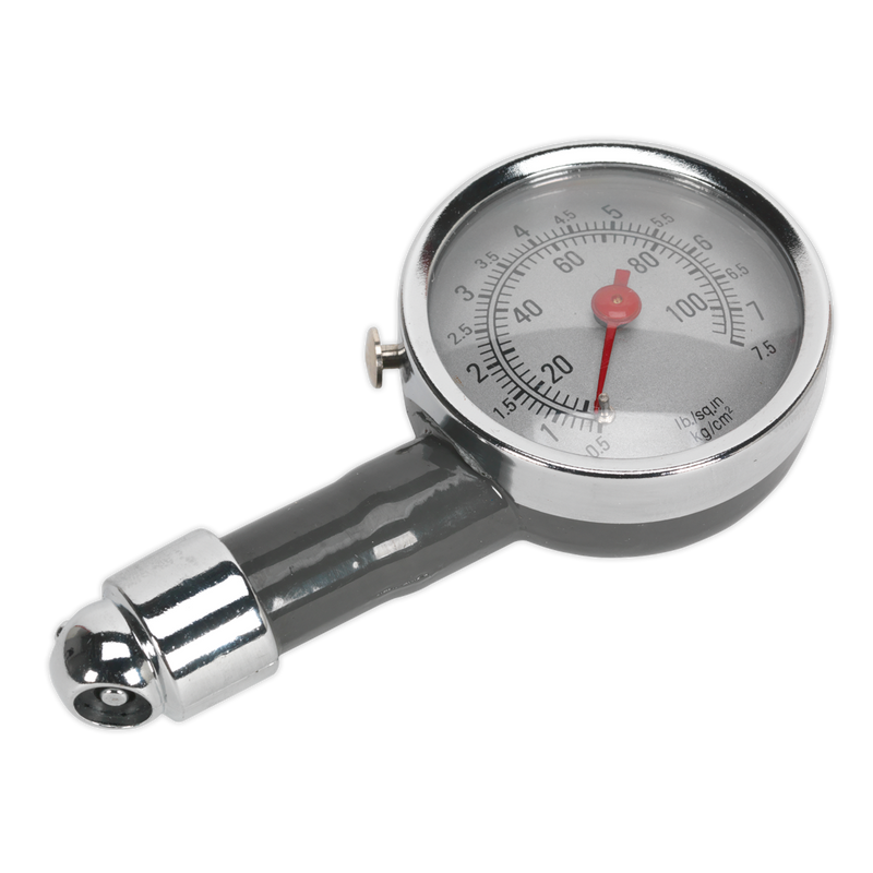 Sealey TSTPG43 Dial Type Tyre Pressure Gauge