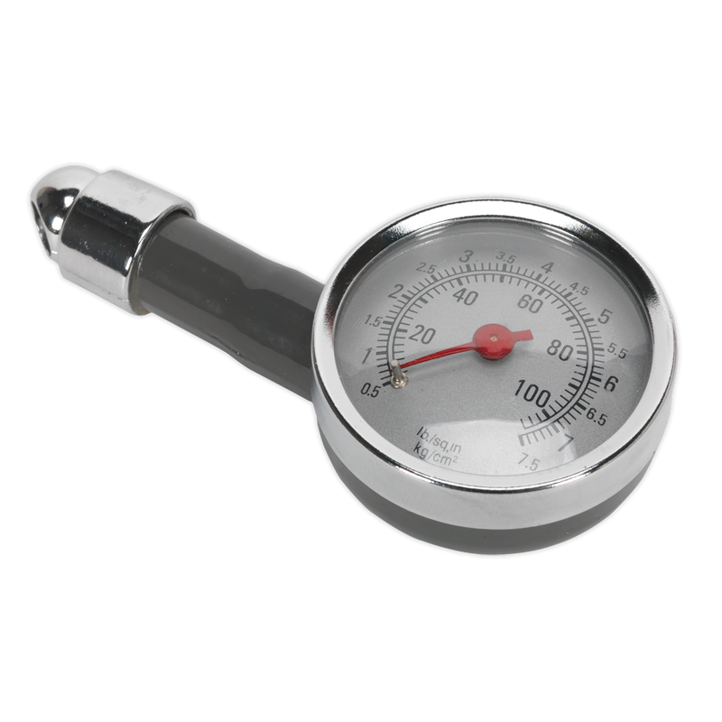 Sealey TSTPG43 Dial Type Tyre Pressure Gauge