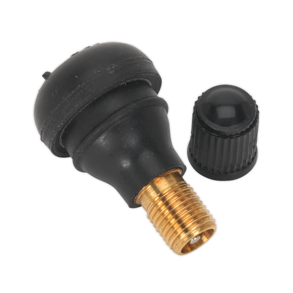 Sealey TV412 Snap-in Tubeless Tyre Valve TR412 - Pack of 100