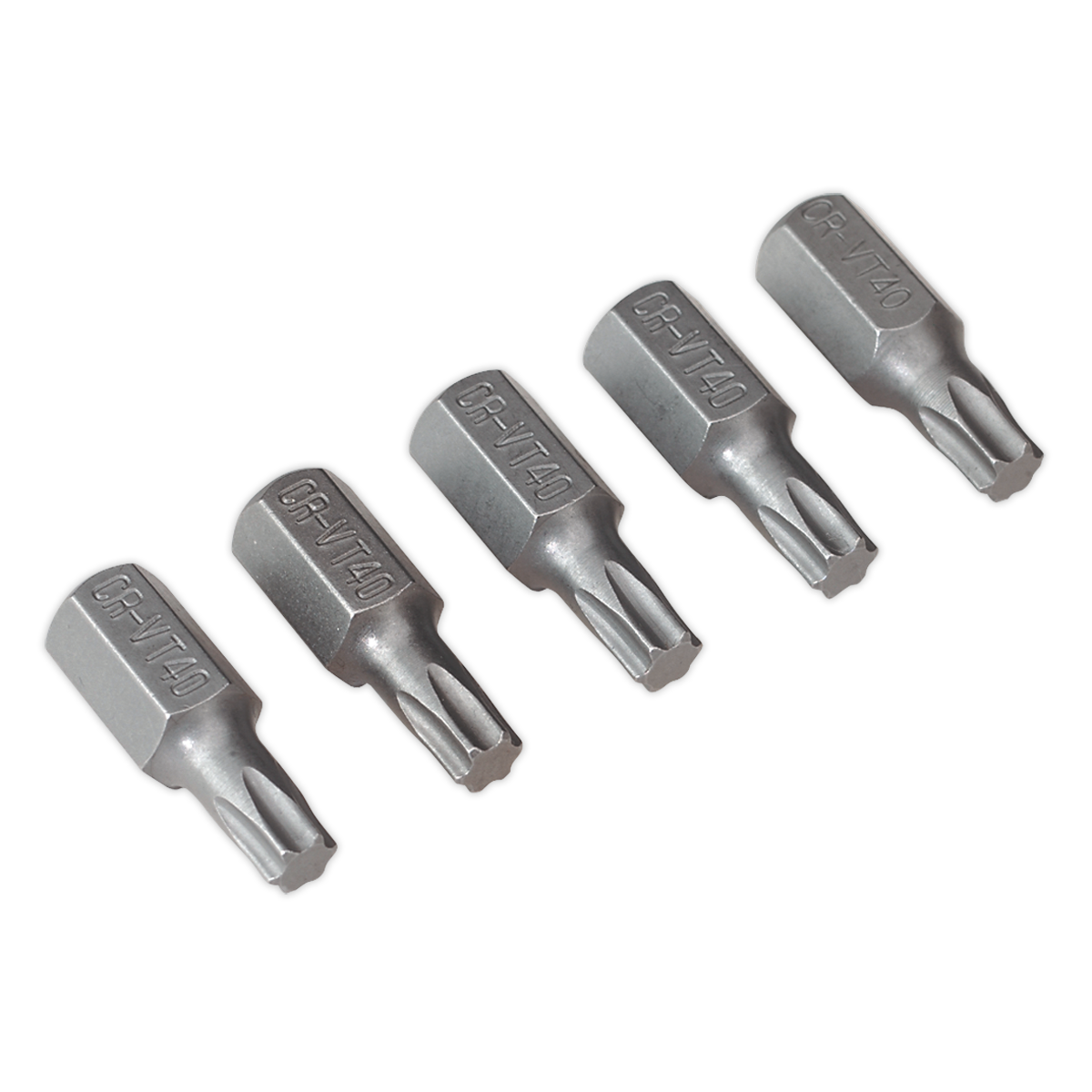 Sealey TX40S5 TRX-Star* T40 Bit Short - Pack of 5