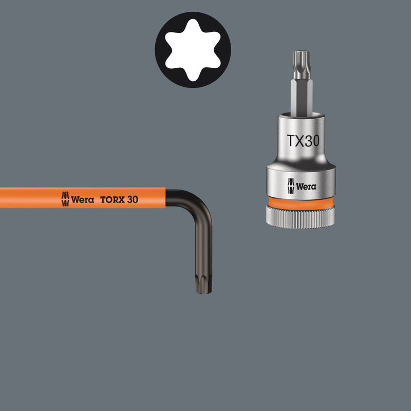Wera 05024483001 967 SXL TORXÃ‚Â® L-key Multicolour, long, TX 10 x 112 mm