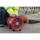 Sealey VEN200 ‚Äö√†√∂¬¨¬¢Diameter 200mm Portable Ventilator with 5m Ducting