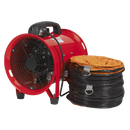 Sealey VEN200 ‚Äö√†√∂¬¨¬¢Diameter 200mm Portable Ventilator with 5m Ducting