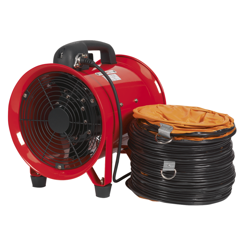 Sealey VEN200 ‚Äö√†√∂¬¨¬¢Diameter 200mm Portable Ventilator with 5m Ducting