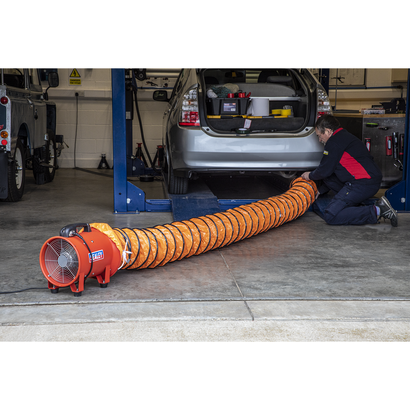 Sealey VEN250 ‚Äö√†√∂¬¨¬¢Diameter 250mm Portable Ventilator with 5m Ducting