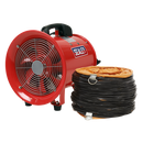 Sealey VEN250 ‚Äö√†√∂¬¨¬¢Diameter 250mm Portable Ventilator with 5m Ducting