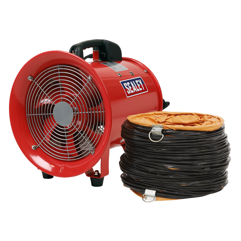 Sealey VEN250 ‚Äö√†√∂¬¨¬¢Diameter 250mm Portable Ventilator with 5m Ducting