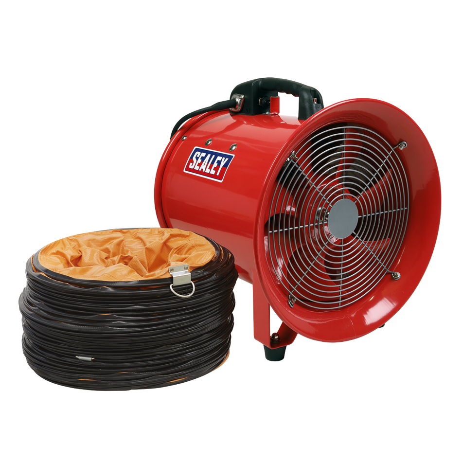 Sealey VEN300 ‚Äö√Ñ√∂‚àö‚Ä†‚àö‚àÇ¬¨¬®¬¨¬¢Diameter 300mm Portable Ventilator with 5m Ducting
