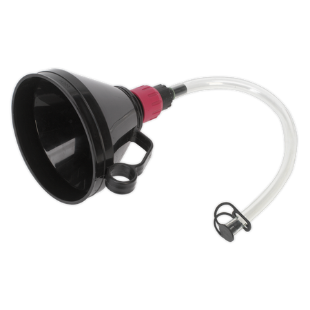 Sealey VFF1 ‚Äö√Ñ√∂‚àö‚Ä†‚àö‚àÇ¬¨¬®¬¨¬¢Diameter 160mm Valved Funnel with Flexible Spout & Filter