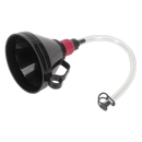 Sealey VFF1 ‚Äö√†√∂¬¨¬¢Diameter 160mm Valved Funnel with Flexible Spout & Filter
