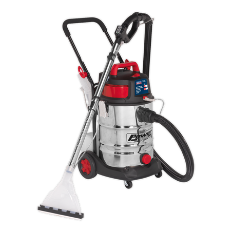 Sealey VMA915 30L Wet & Dry Valeting Machine Stainless Drum