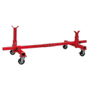 Sealey VMD001 900kg Adjustable 2-Post Vehicle Moving Dolly